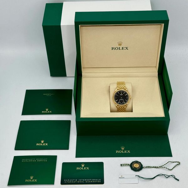 [WTS] NEW 2025 Rolex 1908 39mm 52508 18kt Yellow Gold Setti…