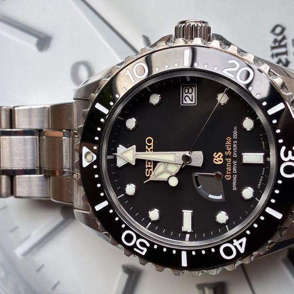 Grand Seiko Spring Driver Diver SBGA031 G, Full Set, Full S…