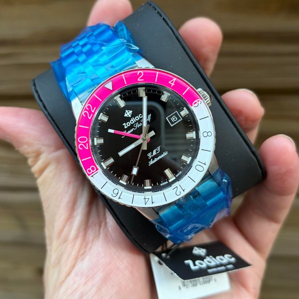 [WTS] Brand New Full Kit Zodiac Super Sea Wolf GMT! $850 Sh…