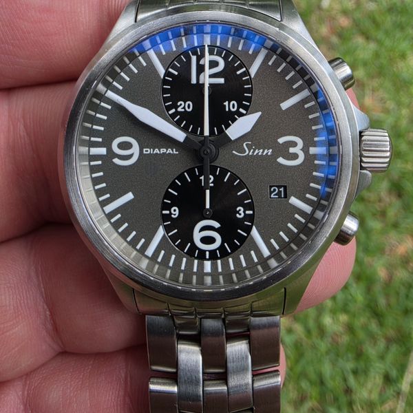Sinn 756 Diapal 12hr GMT chrono