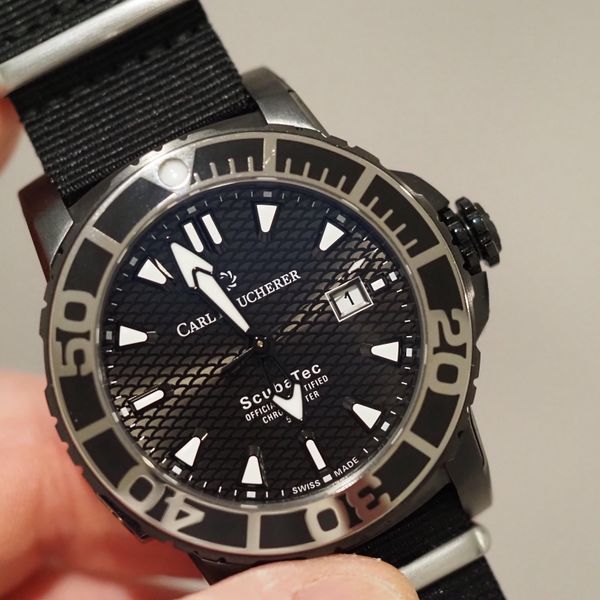 [WTS] Carl F Bucherer Patravi Scubatec Titanium DLC - Weeks…