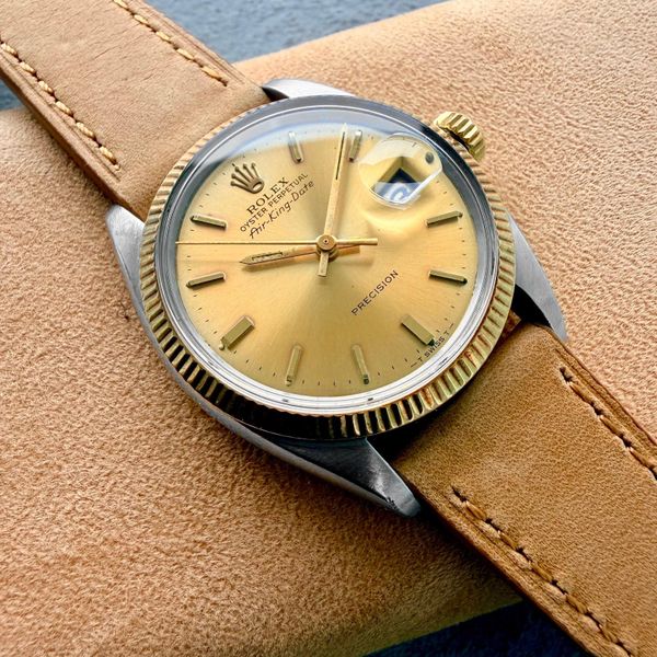 [WTS] 1968 Rolex Two Tone Gold + Stainless 5701 - Air King …