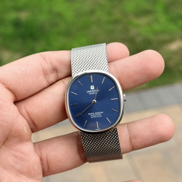 [WTS] Universal Genève - White Shadow | Blue Sunburst Dial …