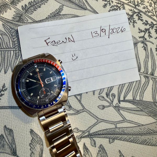 [WTS] Seiko 6139-6002 Blue Dial