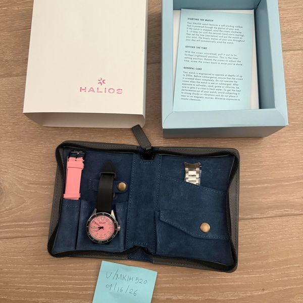 [WTS] Halios Seaforth IV O.W.W.W. Pink Stainless Steel / Sa…