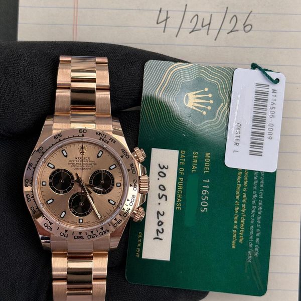 [WTS] ROLEX DAYTONA 116505 TRUE NEW / UNWORN UNSIZED - NOS …
