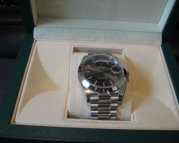 Fs: Rolex platinum day date 40mm president 228206