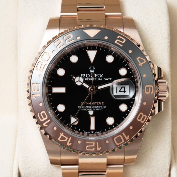 [WTS/WTT] Rolex 18K Everose Rootbeer 126715CHNR GMT Master …