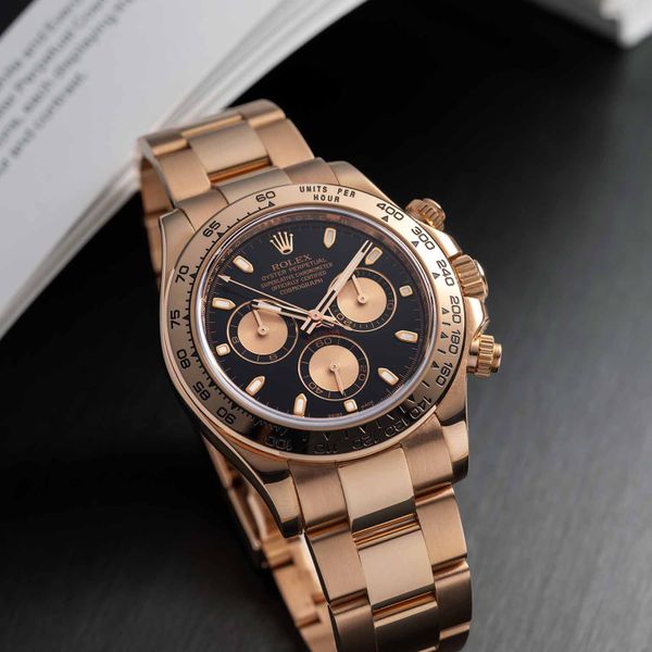 FS: Rolex Cosmograph Daytona Everose Rose Gold Black 116505…