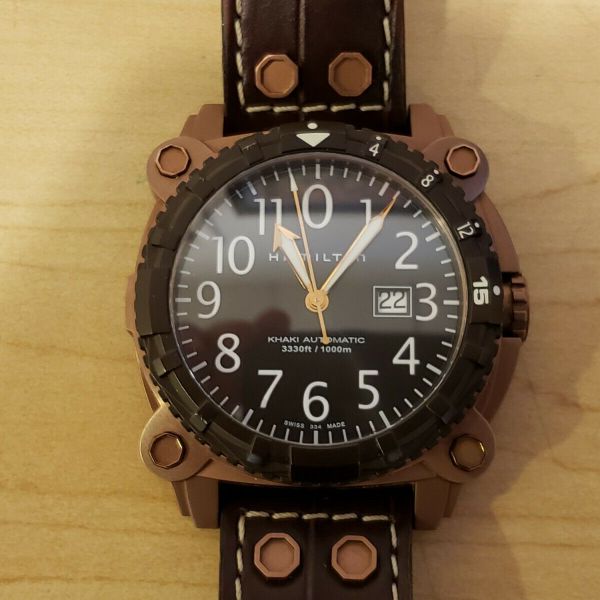 [WTS] Hamilton Khaki BeLOWZERO 1000m Automatic - Rose Gold …