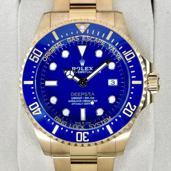 FSOT:2026 Rolex Deepsea 44mm 136668LB 18K Yellow Gold Blue …