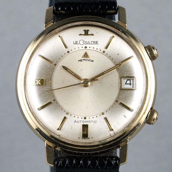 FS: 1960's LeCoultre 14k YG Memovox Alarm Ref: 2672 Cal.825