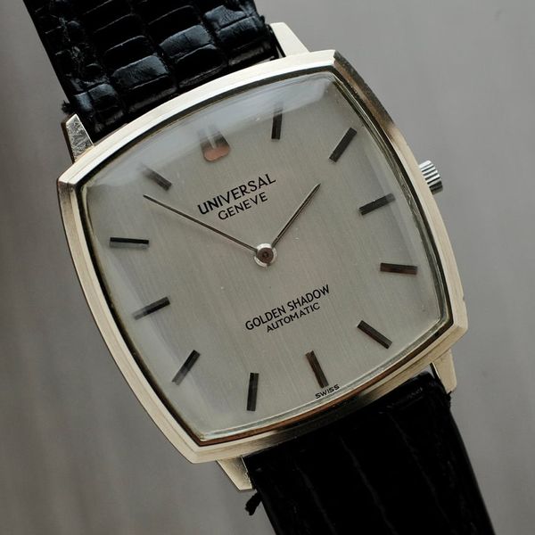 [WTS] Universal Geneve Golden Shadow 18K White Gold Caliber…