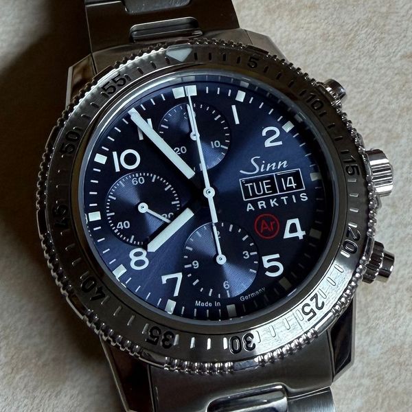 FS: Sinn 206 Arktis II on H-Link Bracelet. Complete Kit W/M…