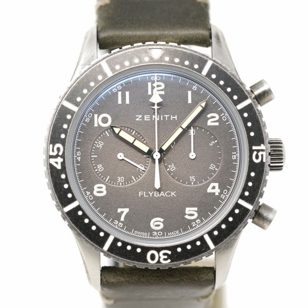 FS: Pre-Owned Zenith Cronometro Tipo CP-2 Flyback 11.2240.4…