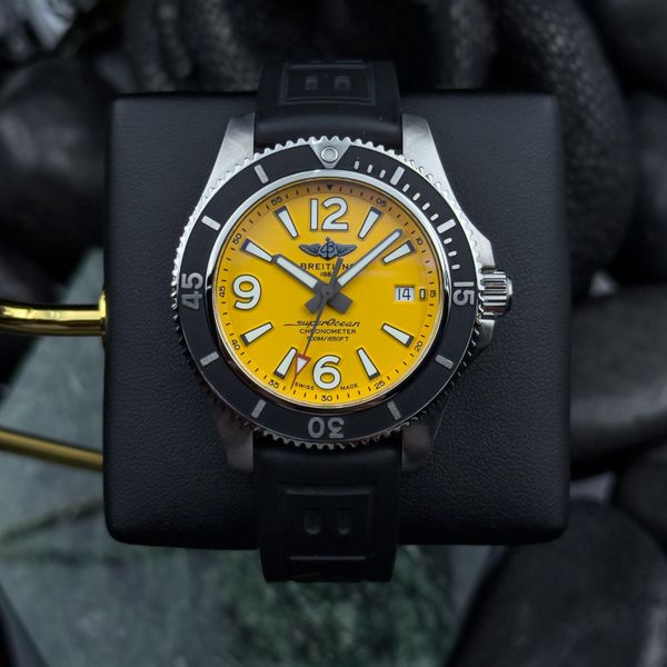 [WTS] Breitling Superocean Automatic 42mm A17366 Yellow Dia…