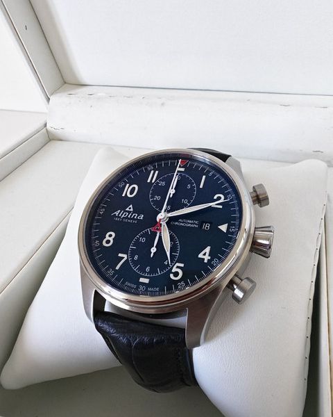 FS: ALPINA STARTIMER PILOT AUTOMATIC CHRONOGRAPH - $1,300