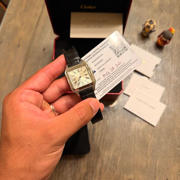 [WTS] Cartier Santos-Dumont Large Full Kit; 2021 Card; Best…