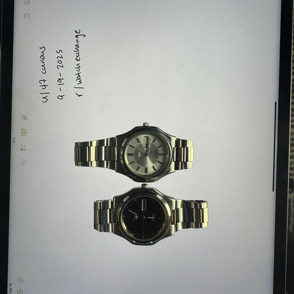 [WTS] Seiko 5 “Seikonaut” SNKK47 & SNKK41 — $275 Each Shipp…