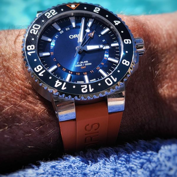 FS: Oris Aquis GMT:  Carysfort Reef LE $1,900