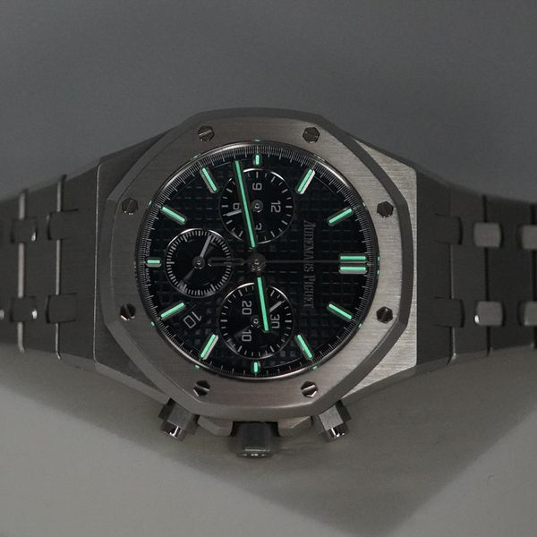 FSOT: Audemars PIGUET ROYAL OAK CHRONOGRAPH 26715ST BLUE DI…