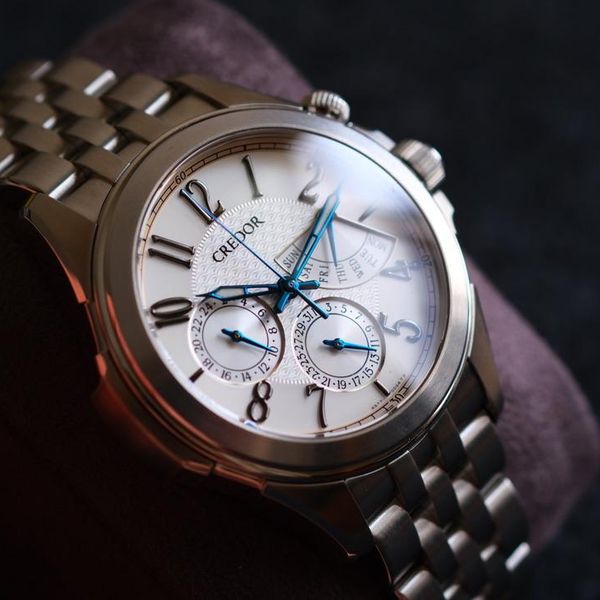 [WTS] Credor Pacifique GCBG971 4S77-00C0 Retrograde Blue Ha…