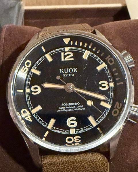 [WTS] KUOE Sombrero 90-011 Urushi "Hibi" Dial