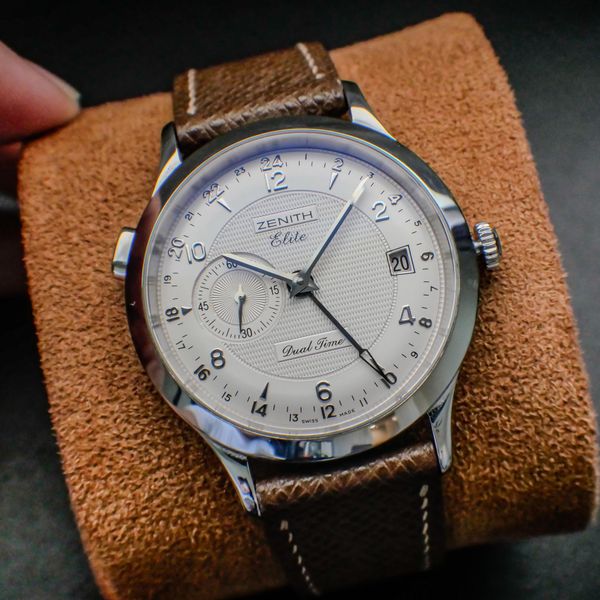 [WTS] 39mm Zenith Elite Dual Time - $2300 shipped