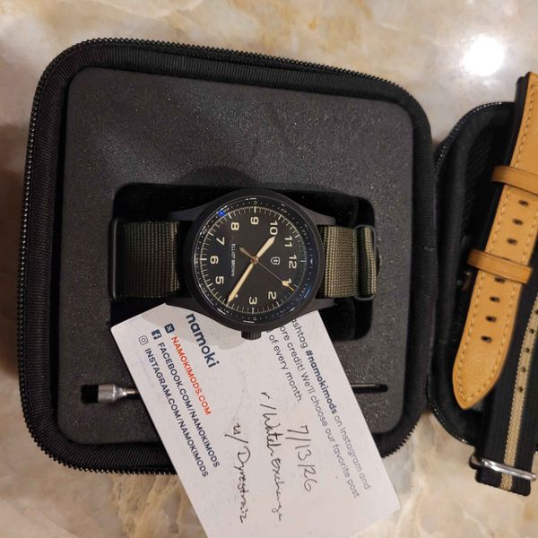 [WTS] Elliot Brown ARNE 606-005 – Rugged Swiss Field Watch,…