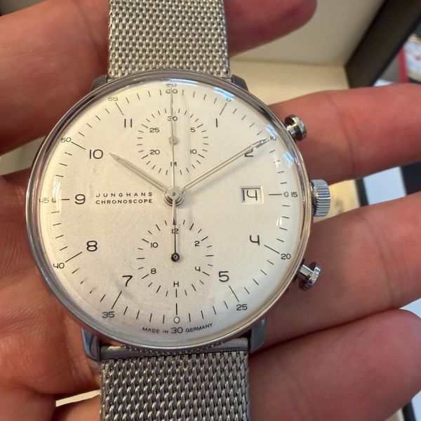 [WTS] Junghans Max Bill Chronoscope (Ref. 027/4003.44) on M…