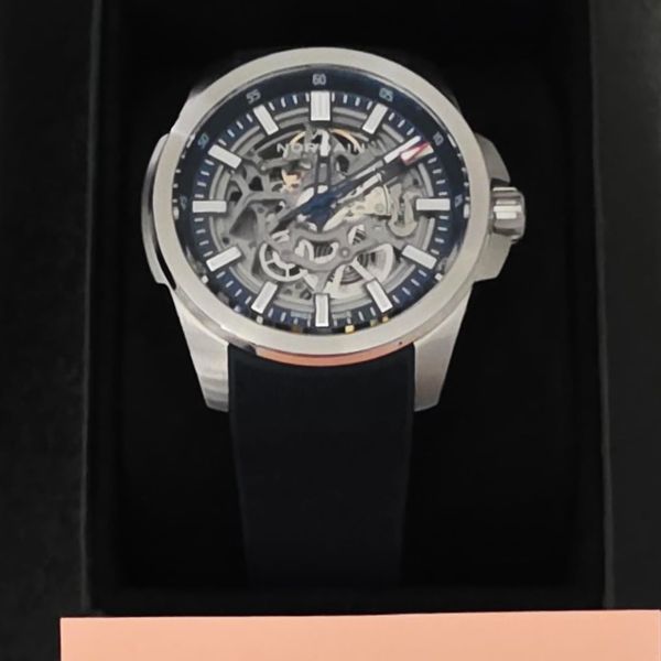 [WTS/WTT] Norqain Independence Blue Skeleton Watch, 42mm Sk…