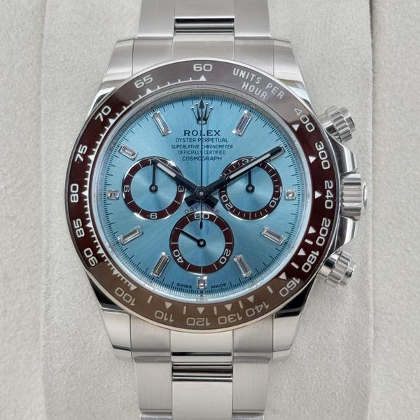 FSOT:NEW 2025 Rolex Daytona 40mm 126506 Platinum Ice-Blue D…