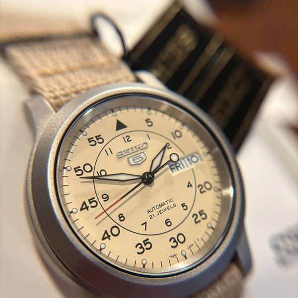 [WTS] Seiko SNK803 Beige - Rare and Discontinued - Exceptio…