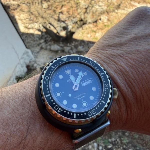 1987 Seiko 7549-7000 Golden Tuna