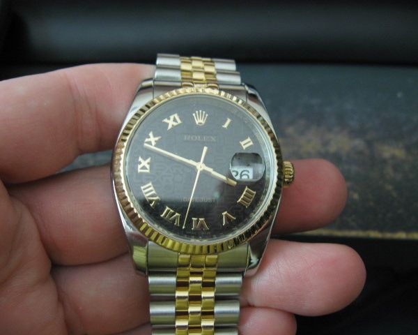FS: ROLEX 18K gold/Steel Datejust 116233