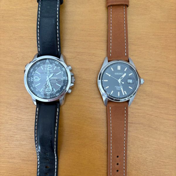 [WTS] Two cheap Seikos: SZSB017 auto and SSC081 solar chron…