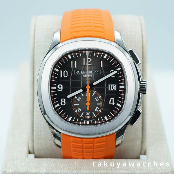 FSOT:MINT Patek PHILIPPE 5968A AQUANAUT CHRONOGRAPH STEEL B…