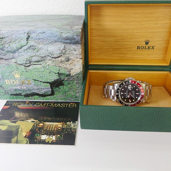 FS Rolex SS GMT Master 2 Ref# 16710 "A" series mint.