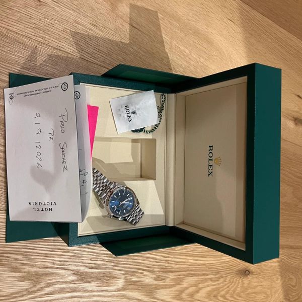 Rolex Datejust 36mm Azul jubilee 126200