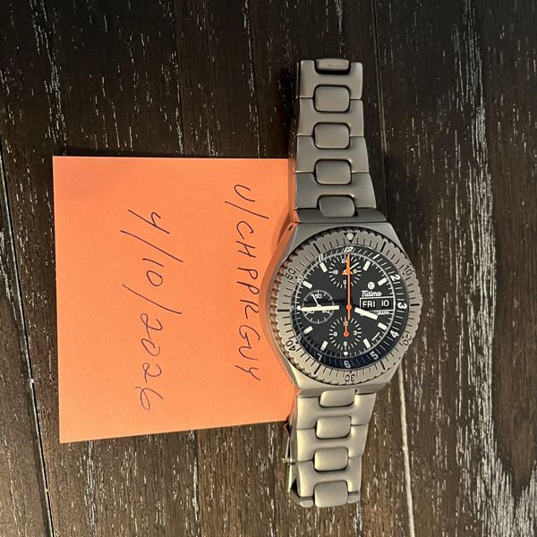 [WTS] Tutima 750-02 Titanium military chronograph