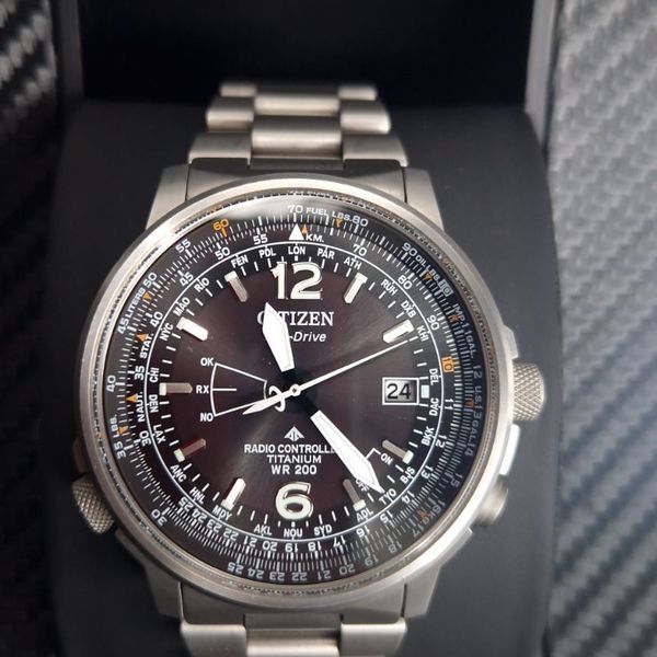 Citizen promaster sky cb0230-81e Titan Solar Funk Saphirglas