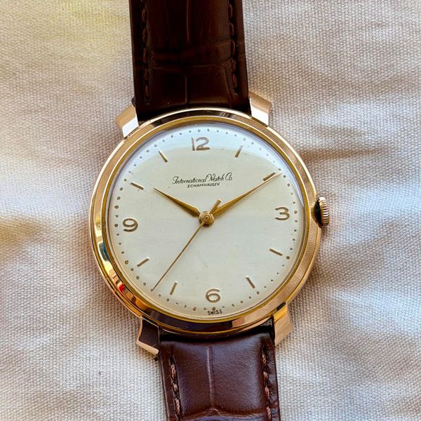 [WTS] Vintage IWC Schaffhausen Cal. 89 18K Rose Gold Shark …