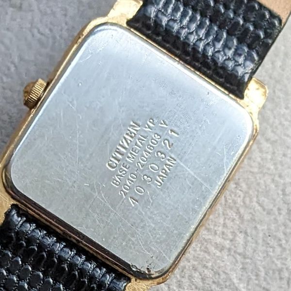 [WTS] Vintage Citizen Riviere Gold Plated Minimalistic styl…