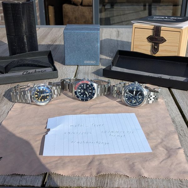 [WTS] Dan Henry 1970, Seiko SNZF15, Gavox Aurora - EU