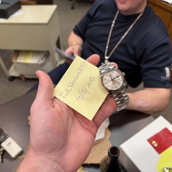 [WTS] 2009 Rolex Day-Date President 36mm 18K White Gold Sti…
