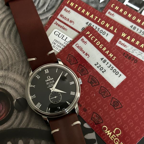 FS: Omega De Ville Co Axial 39mm - Box - Cards