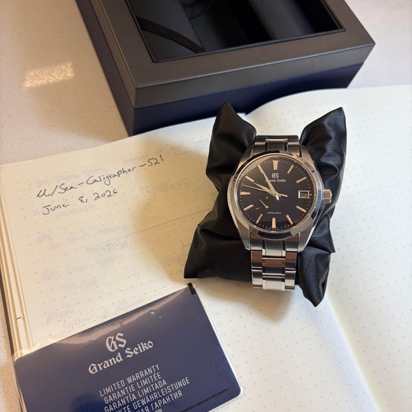 [WTS] Grand Seiko SBGA469 Spring Drive - Blue Dial - Box & …
