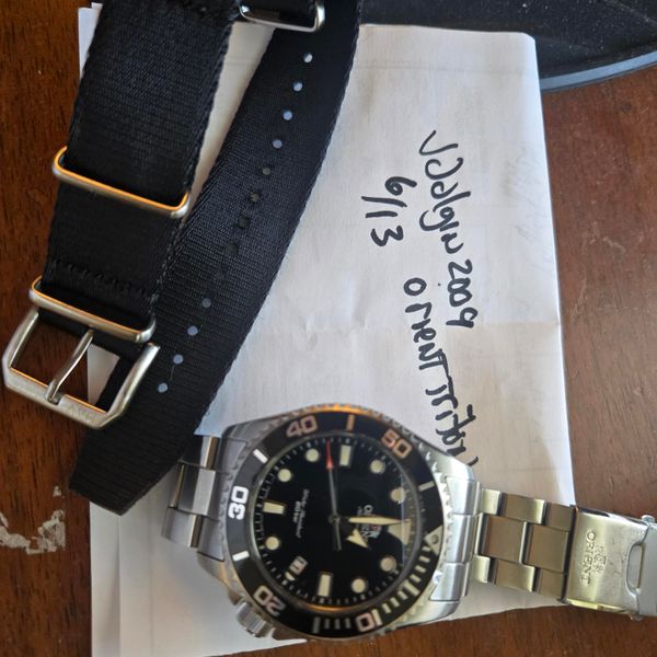 [WTS] ORIENT TRITON DIVER USED 6 MONTHS OLD $130.00