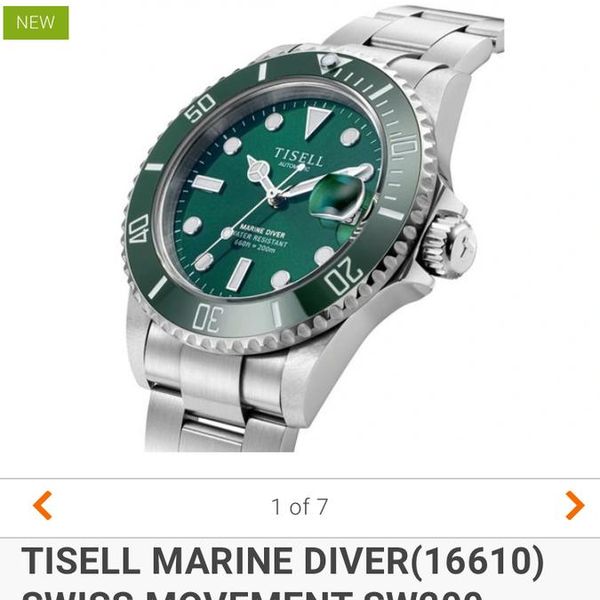 Tisell marine diver SW200 hulk