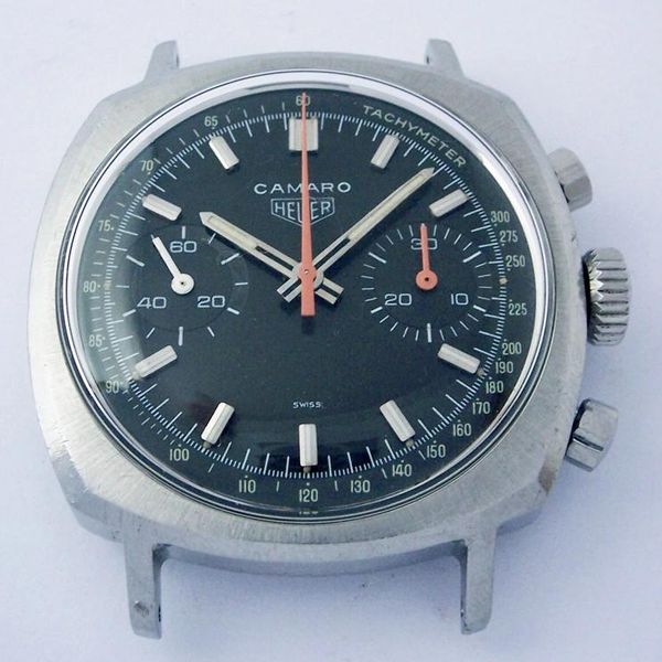 Excellent, Fully Serviced Heuer Camaro 73443 Exotic/Racing …